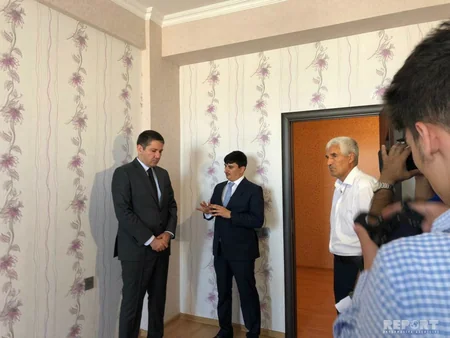 Abşeronda 60 şəhid ailəsinə və Qarabağ müharibəsi əlilinə mənzillər təqdim edilib