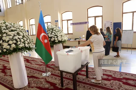Azərbaycanda 1 milyondan çox seçici səs verib - FOTOREPORTAJ