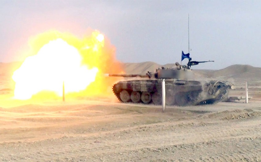 “Ən yaxşı tank heyəti” adı uğrunda yarışlar keçirilir