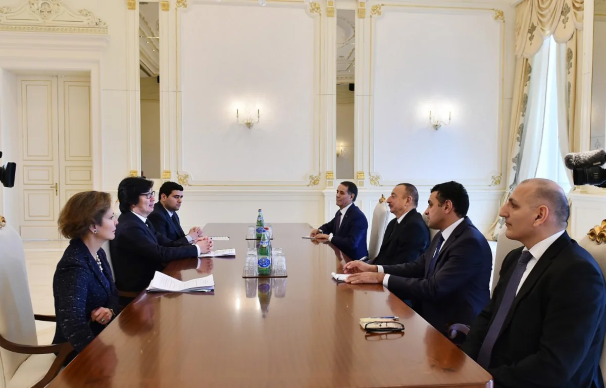 Prezident İlham Əliyev Fransanın Dövlət katibini qəbul edib - YENİLƏNİB