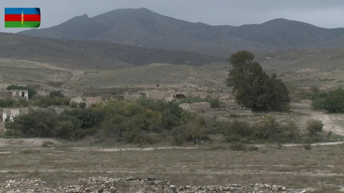 Cəbrayılın işğaldan azad edilən Minbaşılı kəndinin görüntüləri