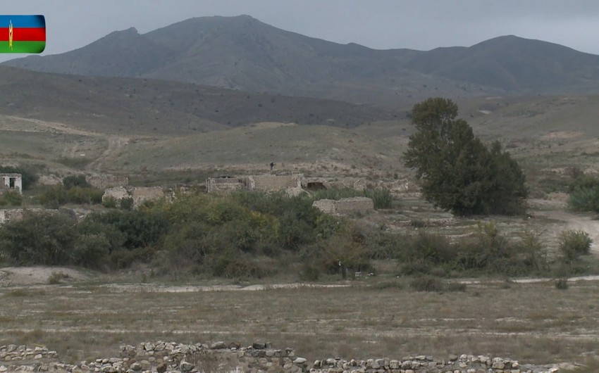 Cəbrayılın işğaldan azad edilən Minbaşılı kəndinin görüntüləri