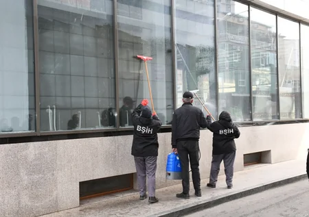 Bu gün Bakının 370 küçəsi yuyulub