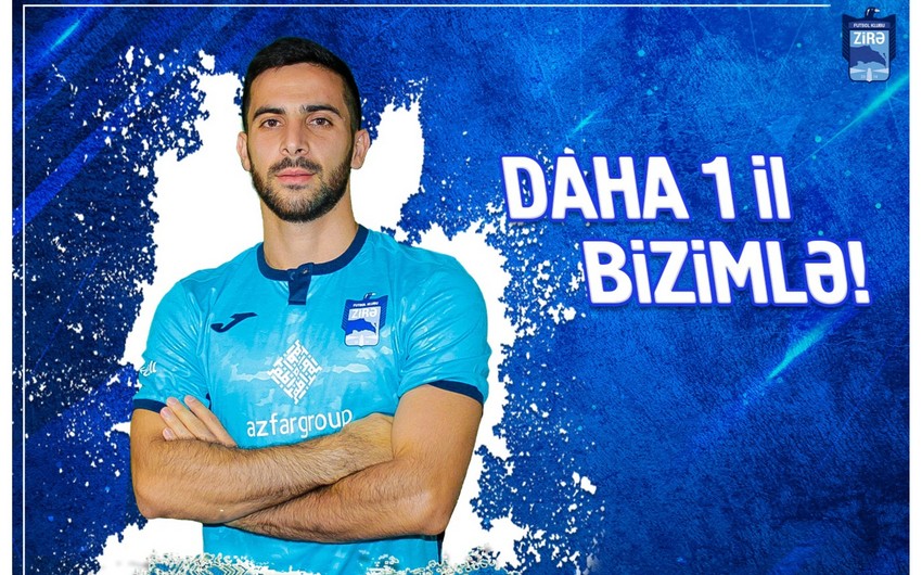 Zirə hücumçusu ilə müqaviləni uzatdı