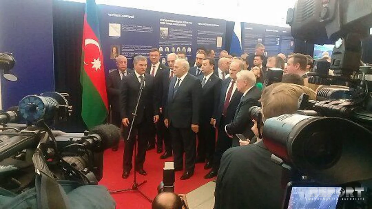 State Duma hosts exhibition dedicated to Azerbaijan-Russia relations
