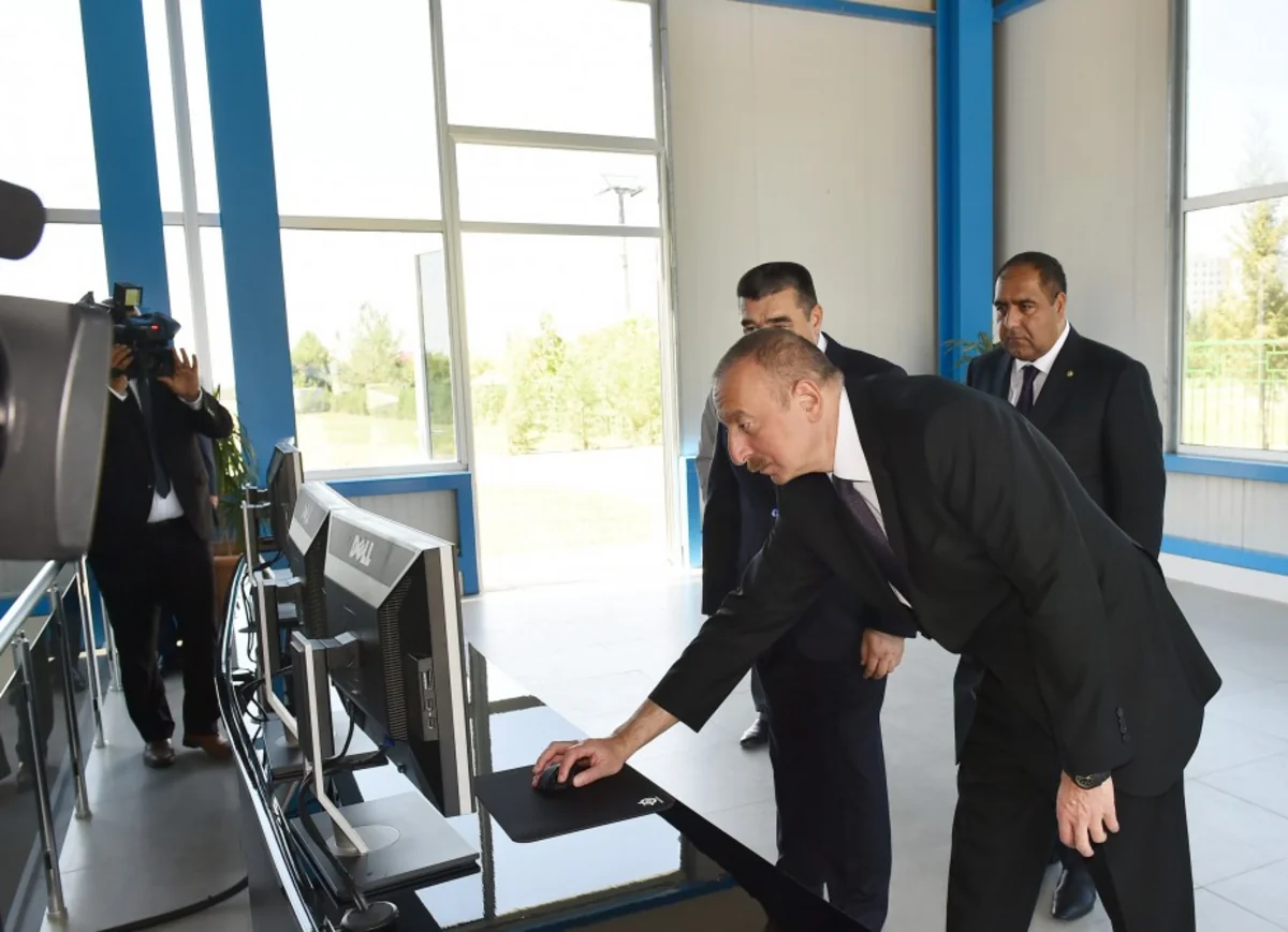 President Ilham Aliyev launches Balakan Hydroelectric Power Station