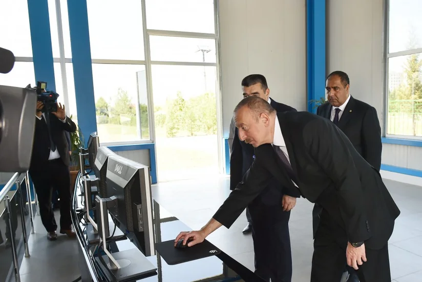 President Ilham Aliyev launches Balakan Hydroelectric Power Station