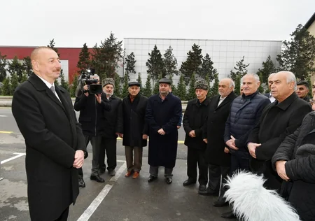 President Ilham Aliyev attended opening of Mardakan-Gala highway