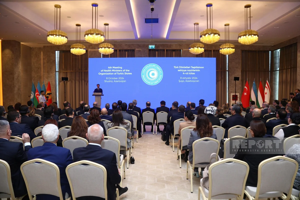 4th meeting of OTS health ministers underway in Azerbaijan's Shusha