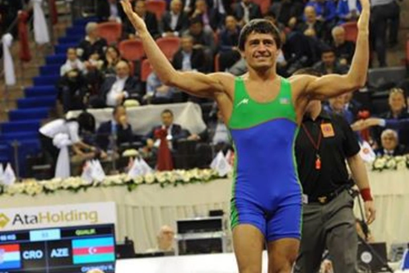 Azərbaycan güləşçisi Rəsul Çunayev rəqibini 19 saniyəyə məğlub edib - VİDEO