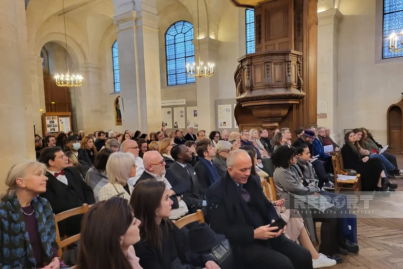 В Париже состоялся концерт, посвященный 100-летию со дня рождения Гейдара Алиева