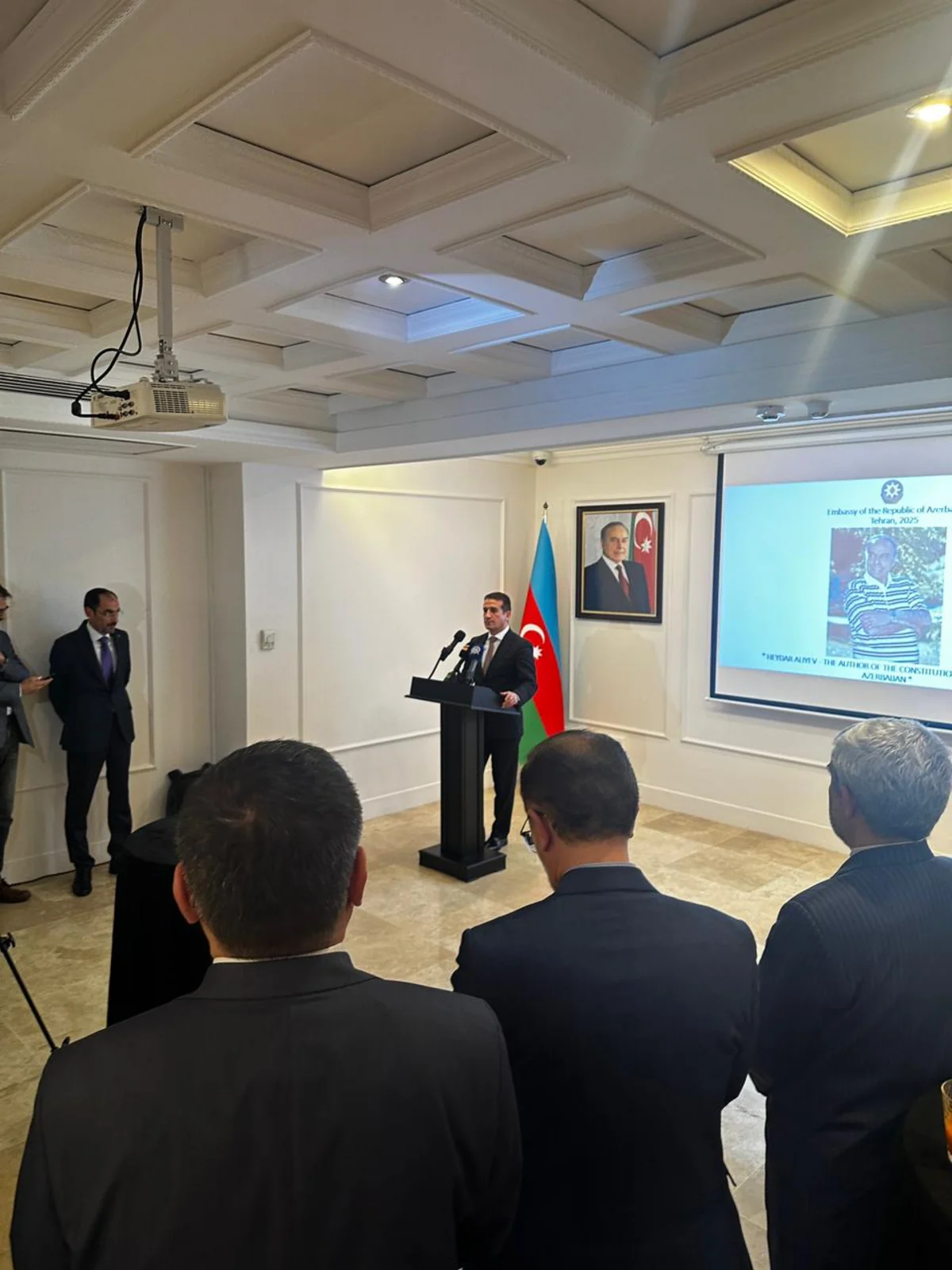 National Leader Heydar Aliyev’s 102nd anniversary celebrated in Tehran