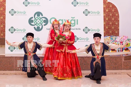 Daun sindromlu uşaqlar Heydər Əliyevin doğum günü münasibətilə keçirilən tədbirdə çıxış edib
