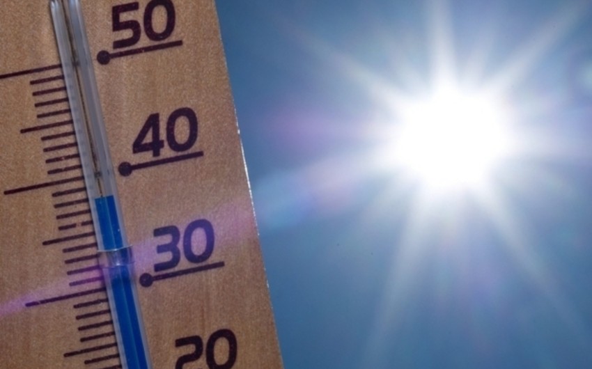 Tomorrow air temperature will reach 38 C in Azerbaijan