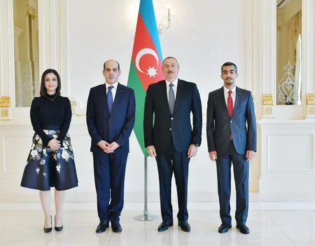 President Ilham Aliyev received credentials of incoming Qatari and Jordanian ambassadors