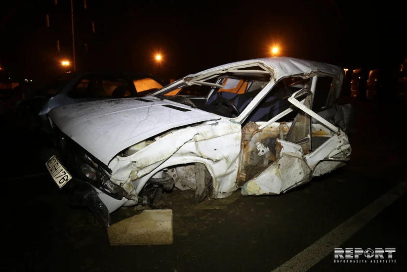 В Абшероне женившийся месяц назад молодой человек погиб в аварии на угнанном им автомобиле - ФОТО - ОБНОВЛЕНО