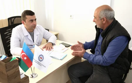 “Həmkardan həmkara qayğı ilə” sosial layihəsi Şabranda davam etdirilib