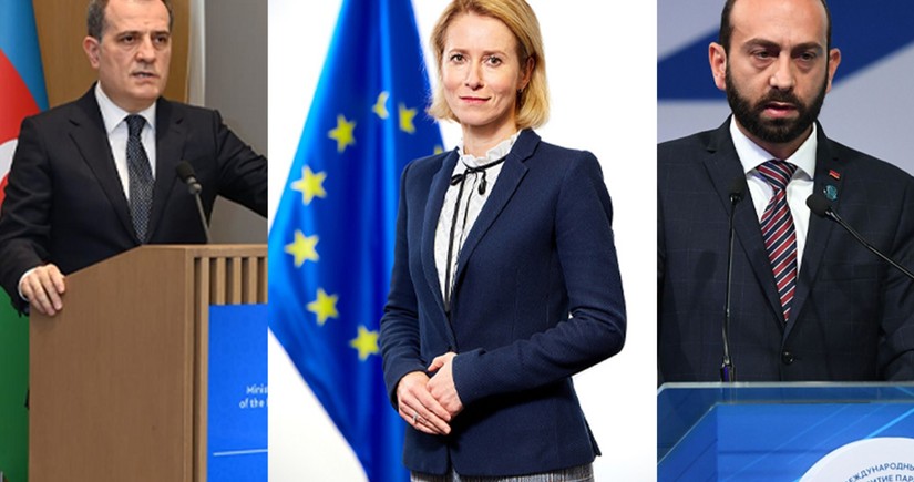 Kaja Kallas holds phone calls with the Azerbaijani, Armenian FMs
