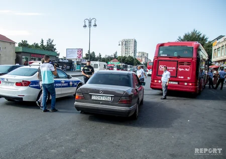 Yol polisi Xətai rayonunda profilaktik-maarifləndirmə tədbirləri keçirib - FOTOLAR - VİDEO - YENİLƏNİB