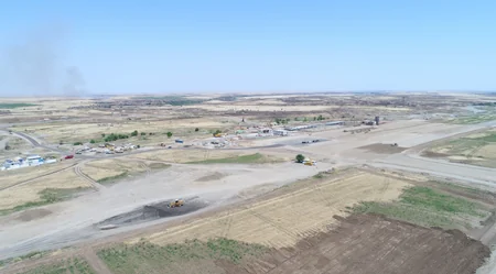 President Ilham Aliyev and First Lady Mehriban Aliyeva arrive in Fuzuli