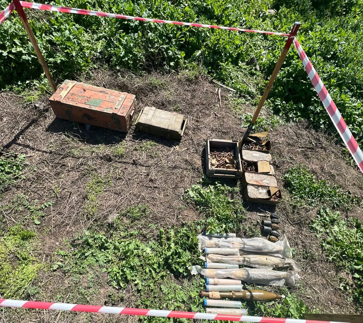 Qubadlı rayonunda sursat aşkar edilib