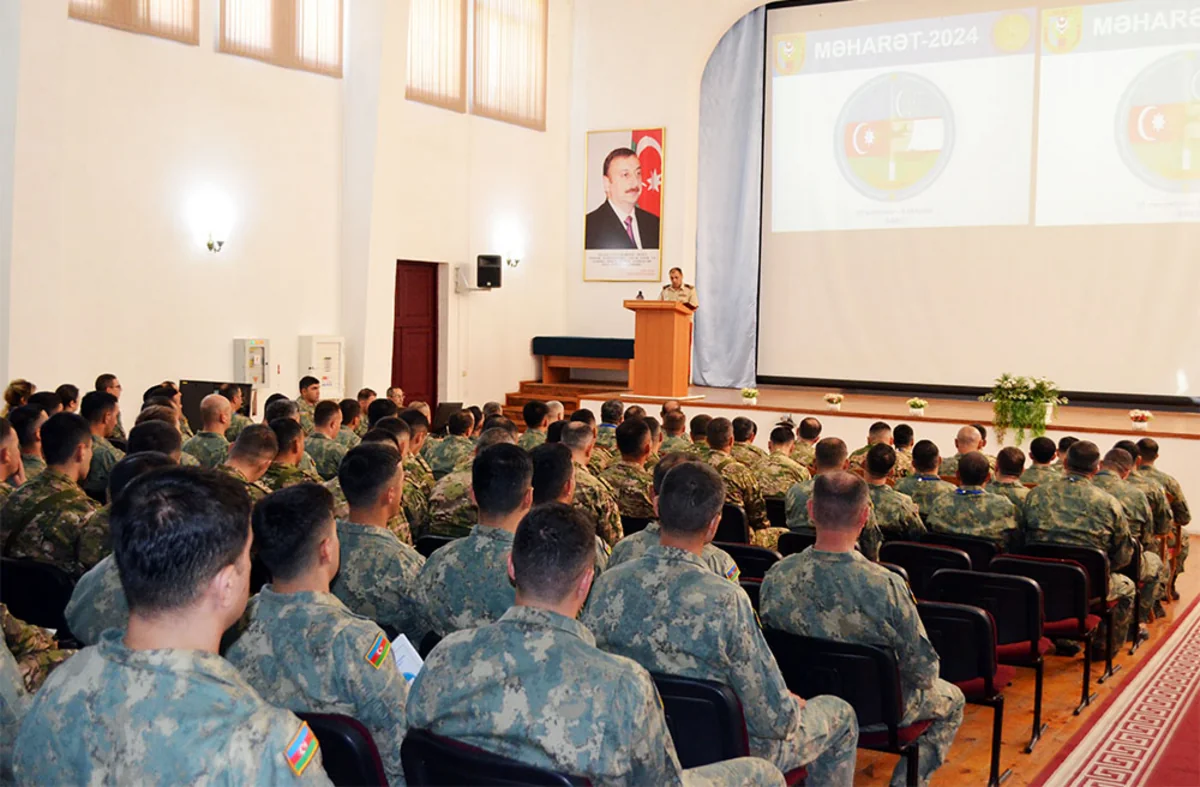 Azərbaycan və Özbəkistan hərbçilərinin birgə təlimi başlayıb