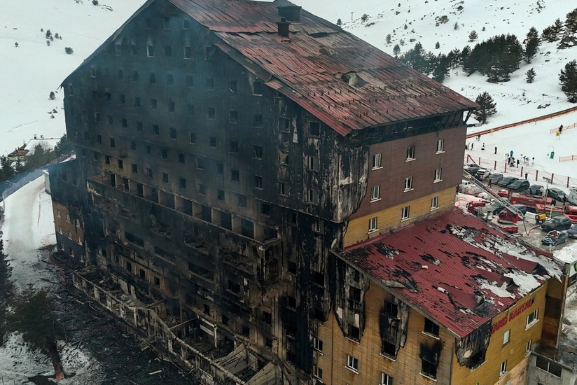 Türkiyədə yanğının baş verdiyi hotel söküləcək