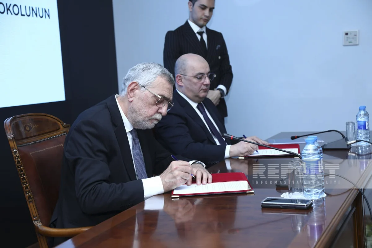 Milli Olimpiya Komitəsi və Azərbaycan Voleybol Federasiyası arasında niyyət protokolu imzalanıb