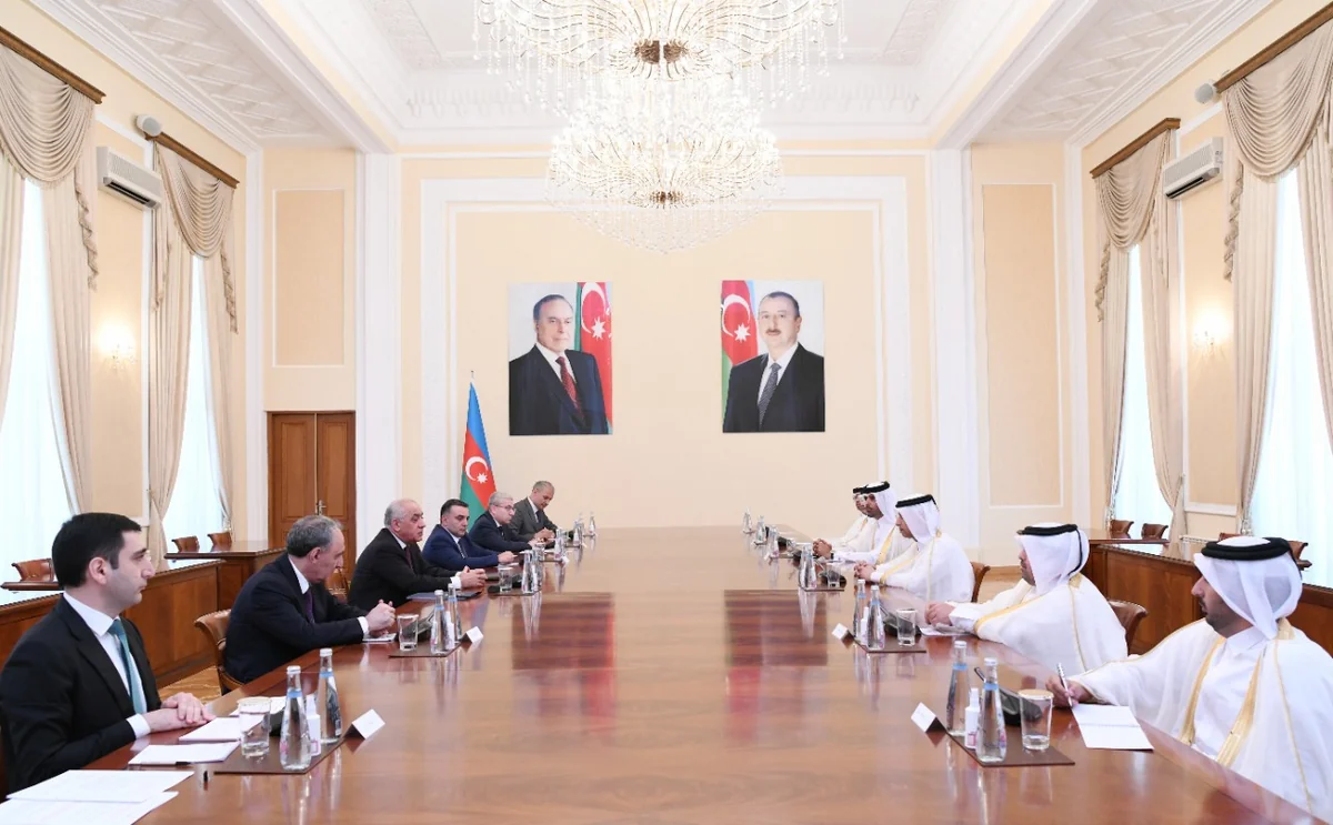 Əli Əsədov Qətərin Baş prokuroru ilə görüşüb
