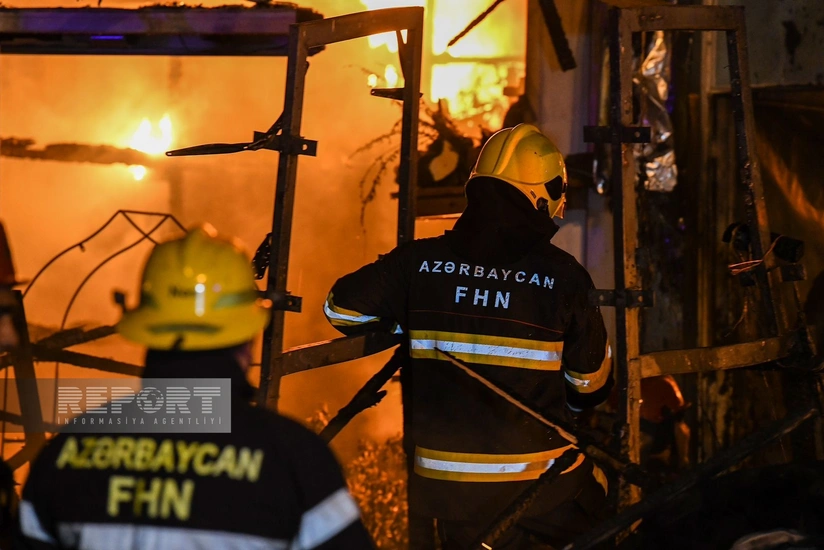 FHN gül mağazasında baş vermiş yanğınla bağlı məlumat yayıb
