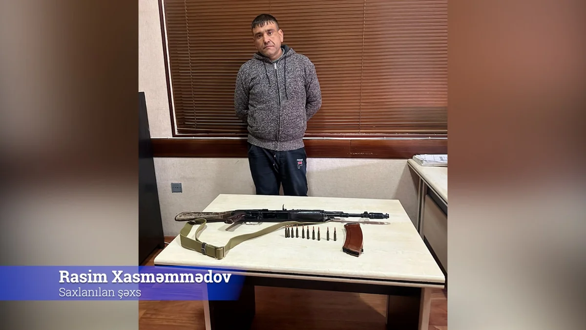 Tapdığı avtomatı polisə təhvil verməyən Abşeron sakini saxlanılıb