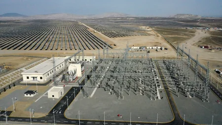 Prezident Qaradağ Günəş Elektrik Stansiyasının rəsmi açılış mərasimində iştirak edib - YENİLƏNİB-2