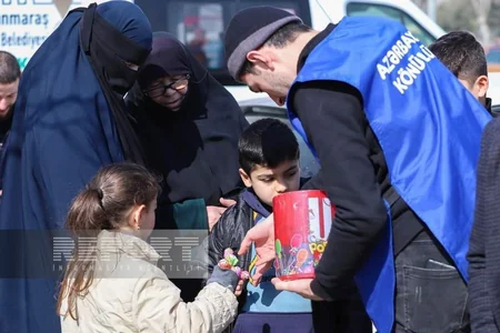 Azərbaycan könüllüləri Kahramanmaraşda fəaliyyətə başlayıblar