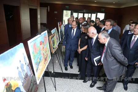 Türkiyə səfirliyində Bakının işğaldan azad olunmasına həsr olunmuş sərgi keçirilib