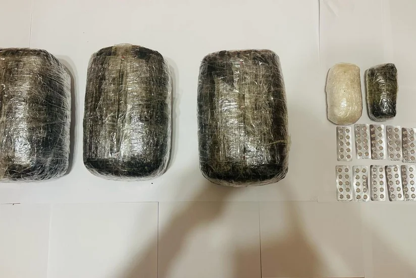 Şəkidən Bakıya külli miqdarda narkotik gətirmək istəyən kuryer saxlanılıb