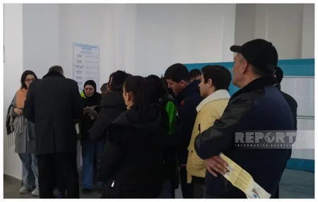 Füzulidə 77 saylı seçki məntəqəsində 760-dan çox sakin səs verib