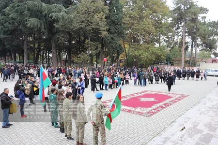Qazax, Daşkəsən və Naftalanda Zəfər Gününə həsr edilmiş tədbirlər təşkil olunub