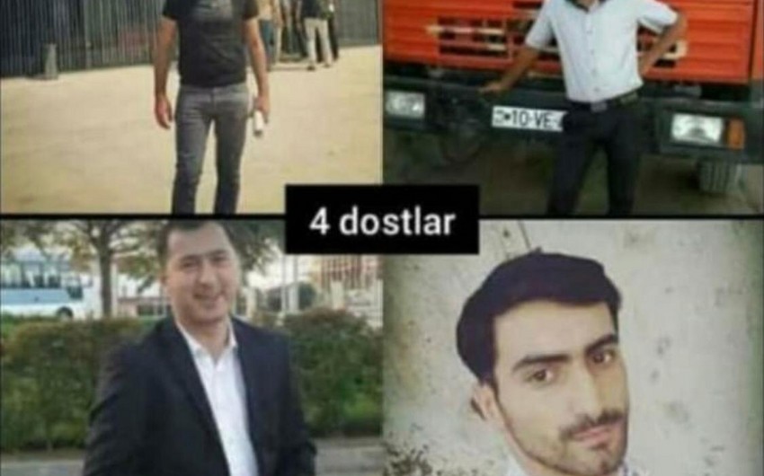 Xəzərdə batan 4 dostun meyitləri tapılıb