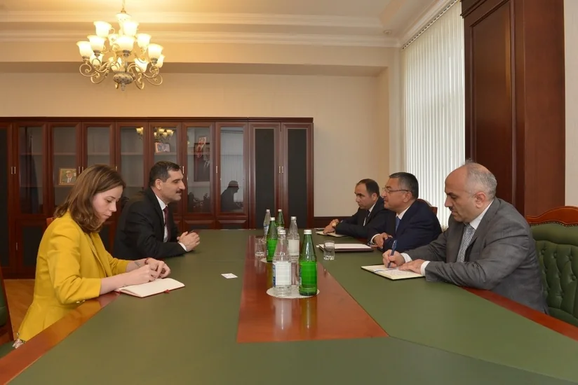 Rövşən Rzayev Türkiyənin Azərbaycandakı səfiri ilə görüşüb
