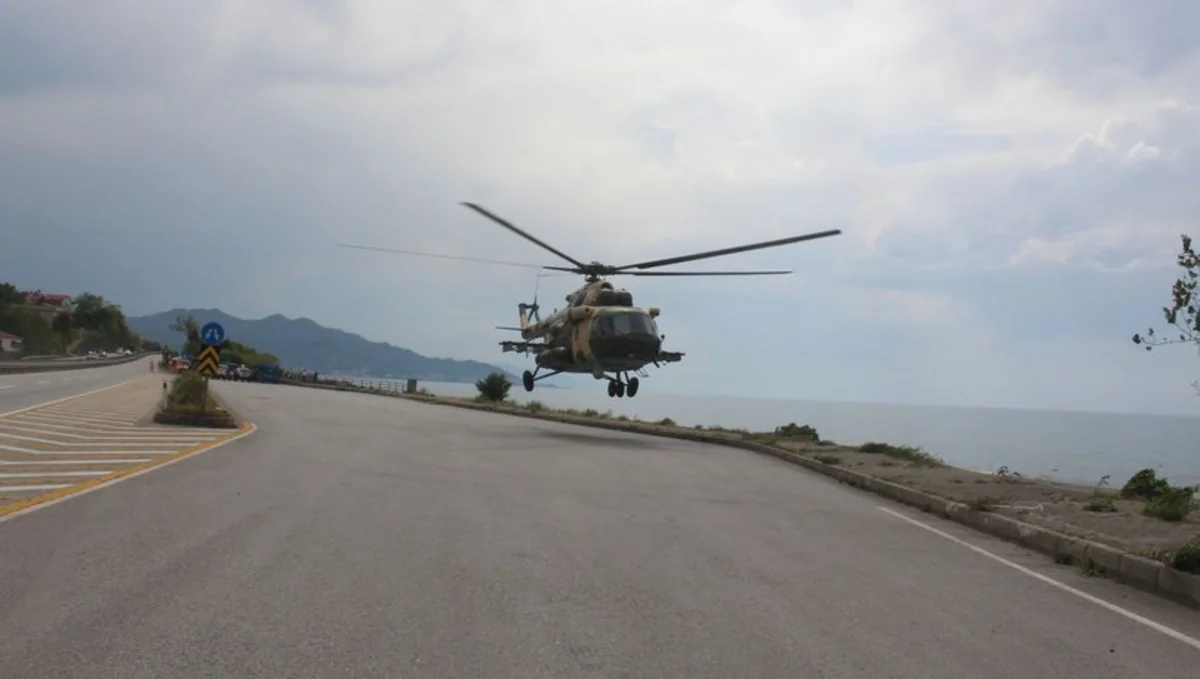 Azərbaycanın Türkiyədə təcili eniş etmiş helikopterindəki nasazlıq aradan qaldırıldı