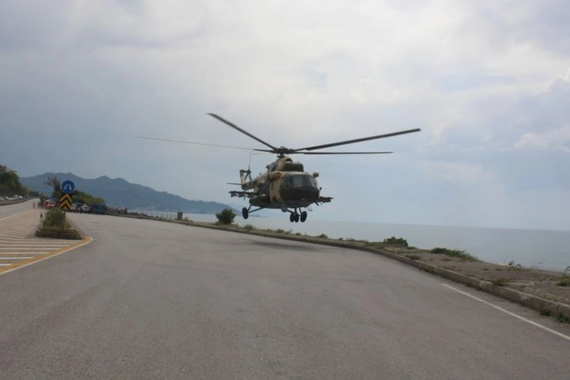 Azərbaycanın Türkiyədə təcili eniş etmiş helikopterindəki nasazlıq aradan qaldırıldı