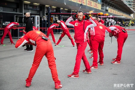 “Formula 1”in pərdəarxası - FOTOREPORTAJ