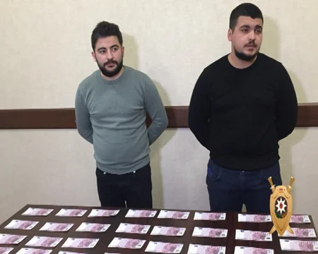Фальшивомонетчики хотели сбыть привозные поддельные евро в Азербайджане - ВИДЕО