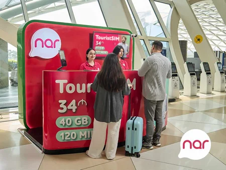 “Nar”ın sərfəli xidmətləri indi Bakı hava limanında