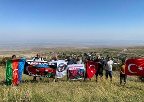 Bakının işğaldan azad edilməsinin 103-cü ildönümü Ağrıdağa yürüşlə qeyd olunub