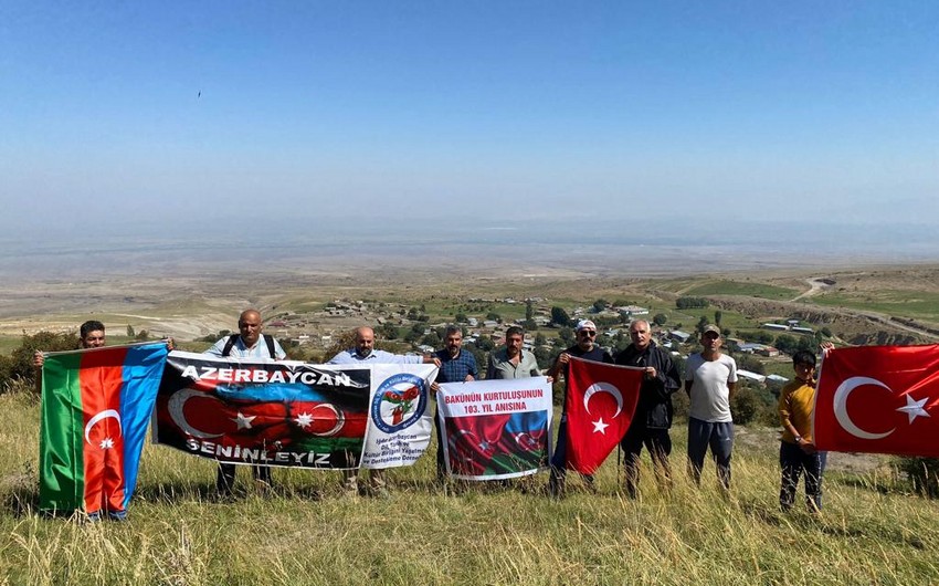 Bakının işğaldan azad edilməsinin 103-cü ildönümü Ağrıdağa yürüşlə qeyd olunub