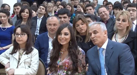 Leyla Aliyeva receives diploma of Honorary Professor of Moscow State University