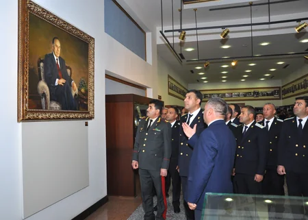 Naxçıvan Prokurorluğunun əməkdaşları Heydər Əliyevin adını daşıyan muzeyi ziyarət edib