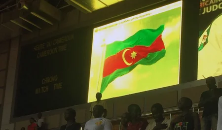 Azərbaycan cüdoçuları Kamerunda qızıl, gümüş və bürünc medallar qazanıb - FOTO