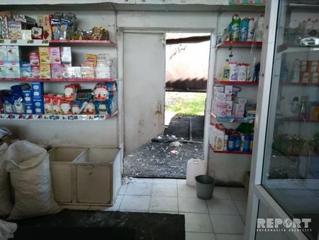 Qaxda mağazadan 10 min manatdan çox pul oğurlanıb - FOTO